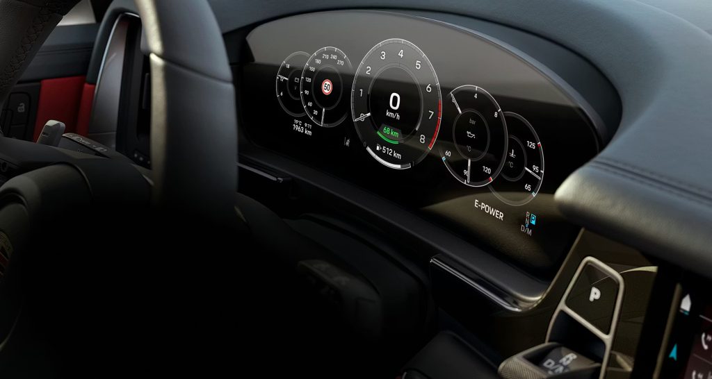 Porsche EV charging in Chicago supported by enhanced drive modes designed to optimize electric driving efficiency.