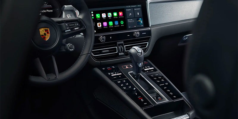 Interior of 2025 Macan