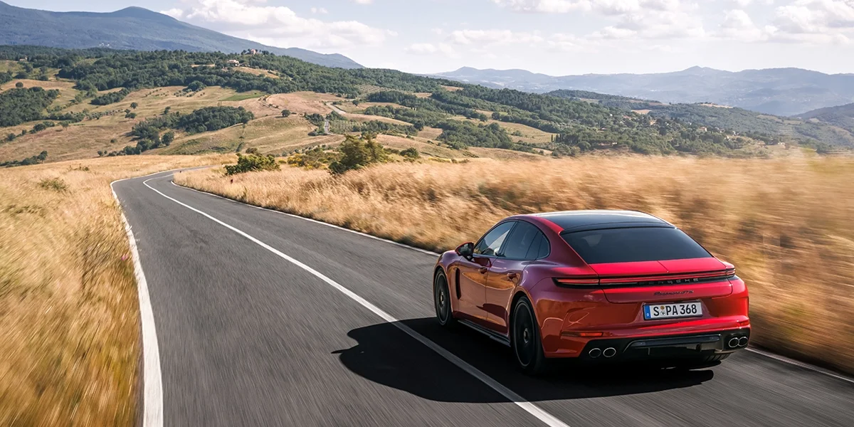 2026 Porsche Panamera GTS driving