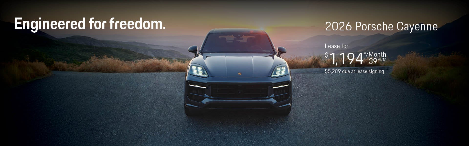 Cayenne $1,194/mo