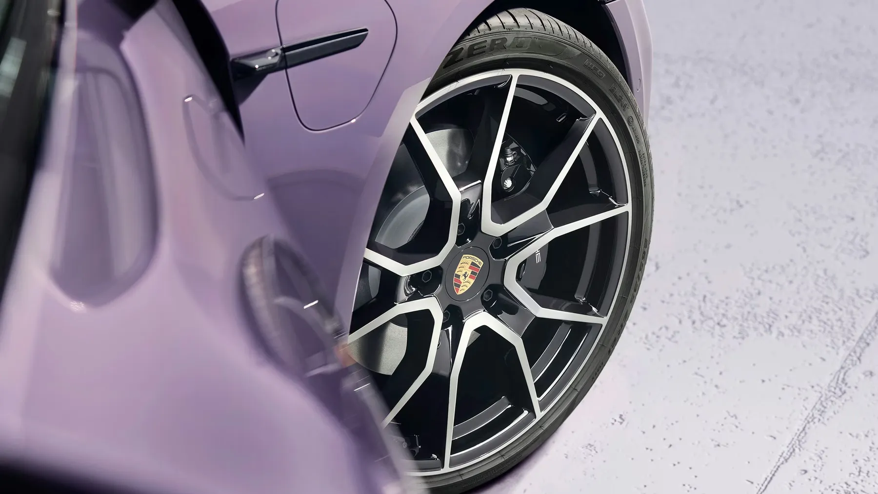 Porsche Taycan Sport Turismo equipped with Porsche Active Suspension Management system.