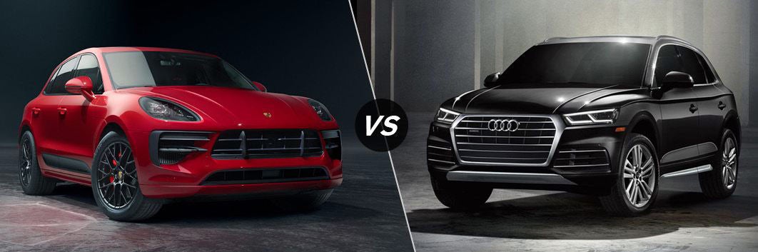 2020 Porsche Macan vs 2020 Audi Q5 in Porsche Lincolnwood in Lincolnwood IL