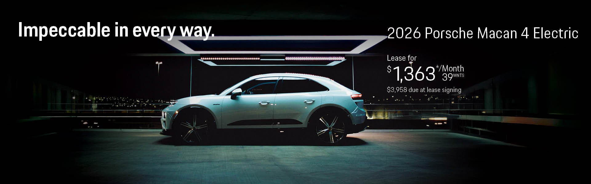 2026 Porsche Macan 4 Electric