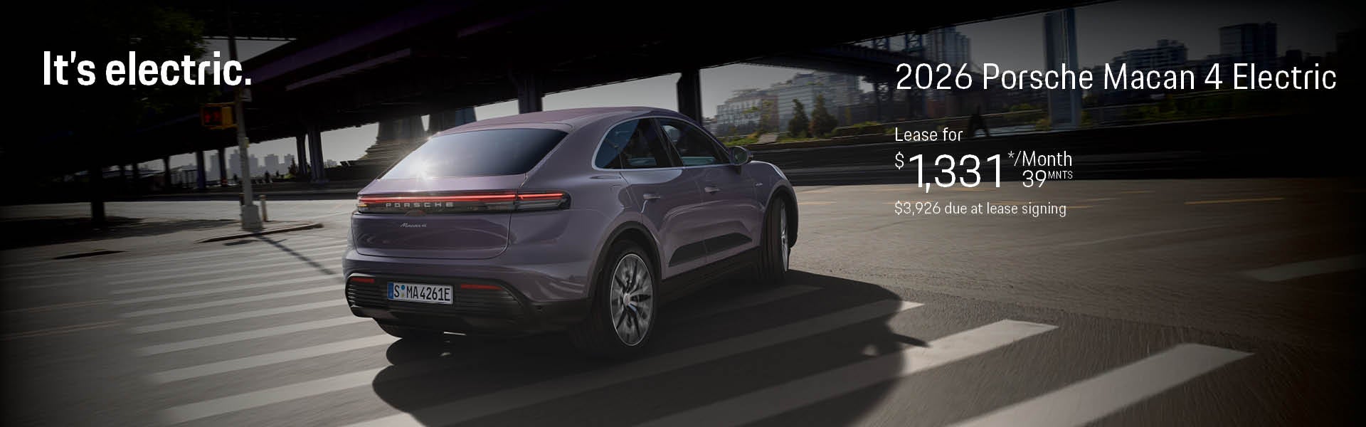 2026 Porsche Macan 4 Electric