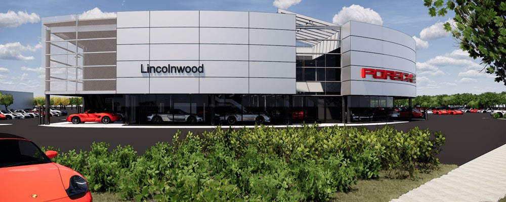 New Dealership at Porsche Lincolnwood in Lincolnwood IL