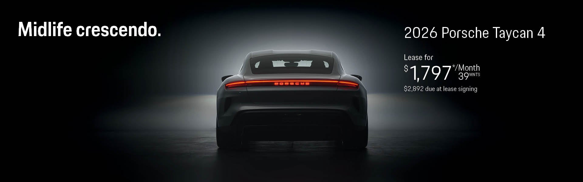 2026 Porsche Taycan 4 